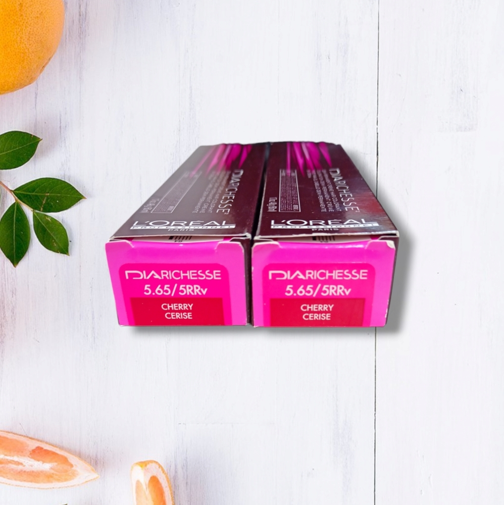 L'Oreal Professionnel DIARichesse 2 Tubes Ammonia-Free 5.65/5RRv Cherry